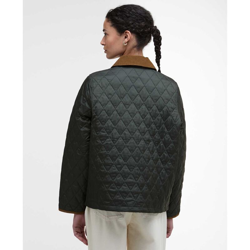Barbour Icons Cropped Liddesdale Quilted Jacket image number 1